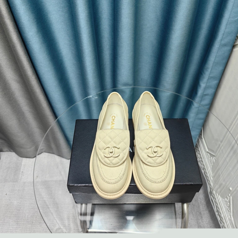 Ch*el leather shoes